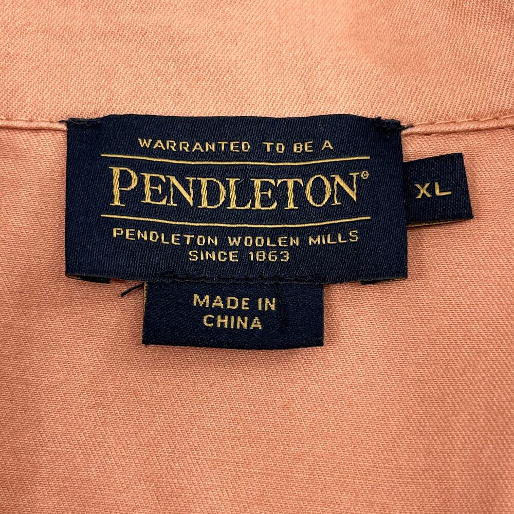 Pendleton Pink Long Sleeve Single Button Lightwei… - image 5
